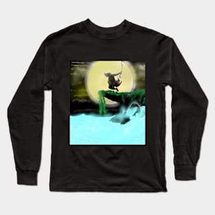 Cartoon Art Long Sleeve T-Shirt